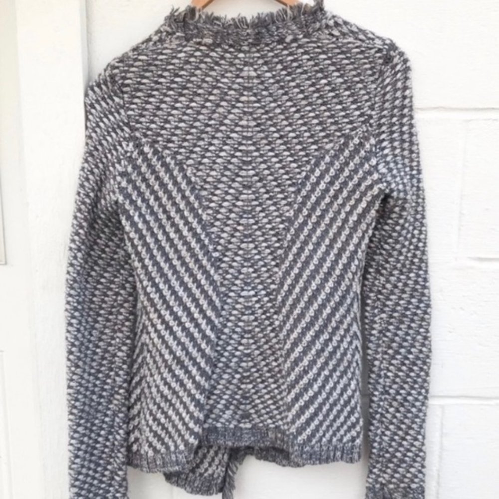 Anthro Angel of the North Fringe Cardigan Sweater - Picture 5 of 9